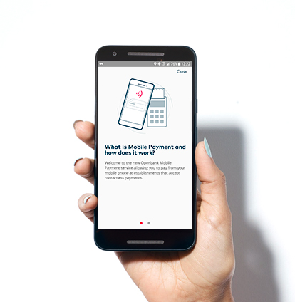 Betaal met je mobiel - App van Openbank